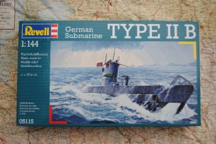 Revell 05115  German Submarine U-BOAT TYPE IIB